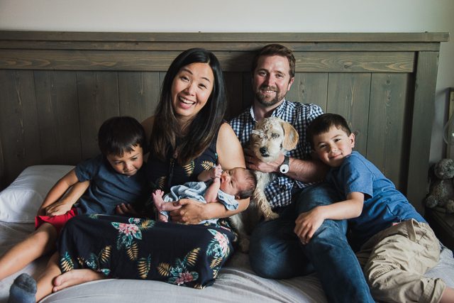 Tsawwassen newborn photographer