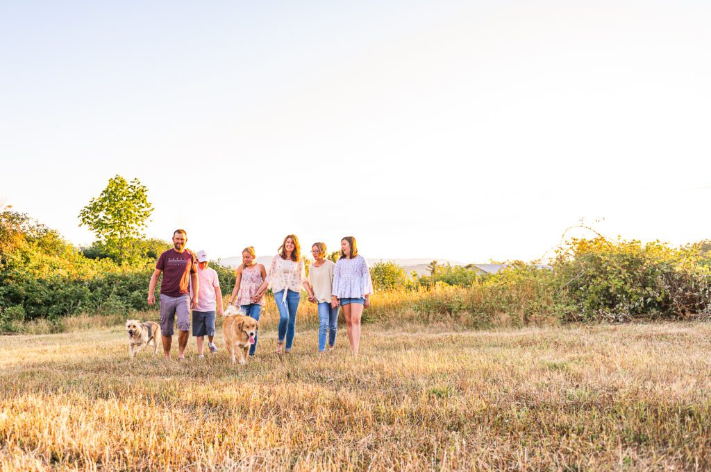 Sunset Family Photography