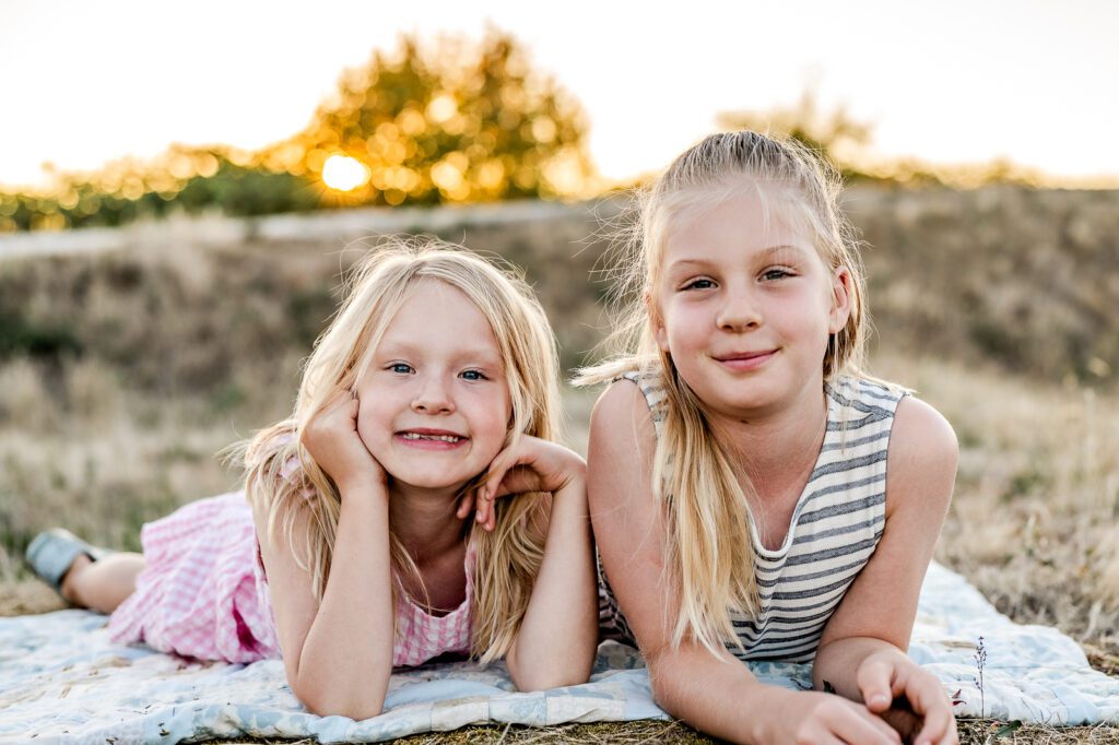 sunset family photography Tsawwassen