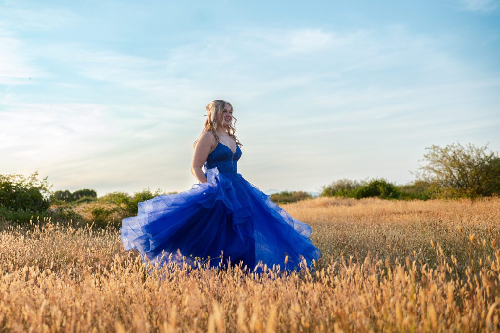 grad sunset session
