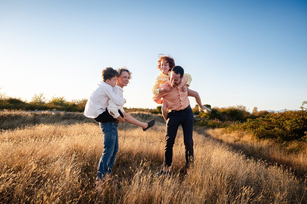 sunset family photos September