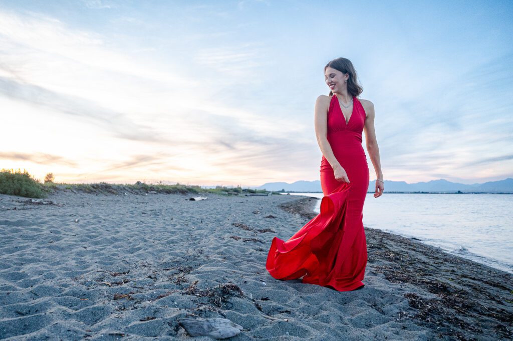 grad sunset session